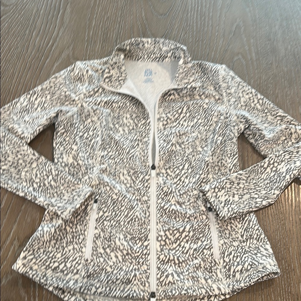 Women's Gray Patterned Jacket